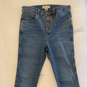 Madewell - 10” High Rose Skinny